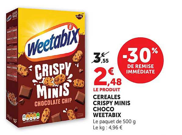 CEREALES CRISPY MINIS CHOCO WEETABIX
