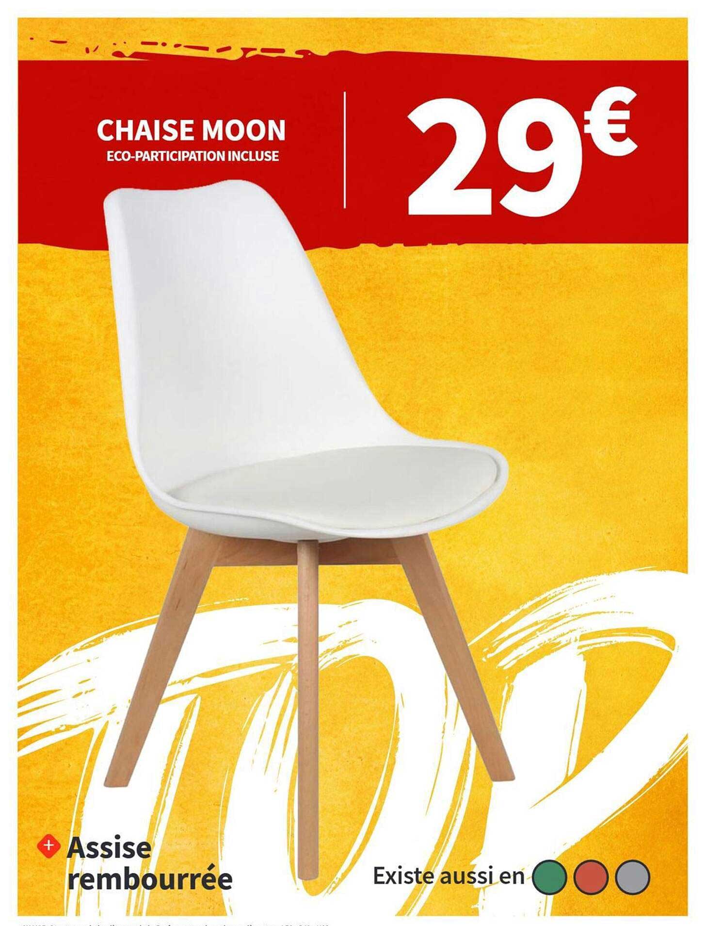 CHAISE MOON ECO-PARTICIPATION INCLUSE