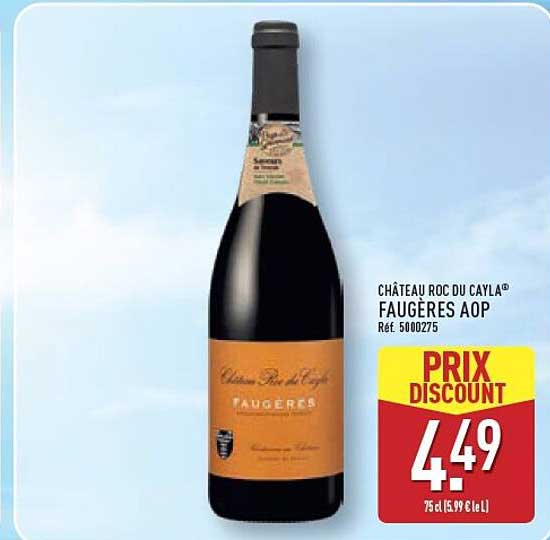 CHÂTEAU ROC DU CAYLA® FAUGÈRES AOP
