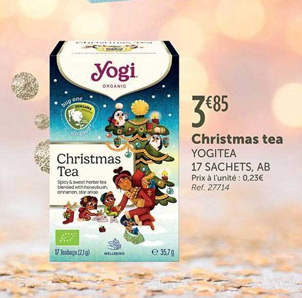 Christmas tea