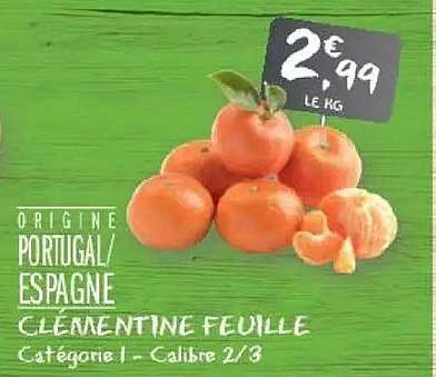 CLEMENTINE FEUILLE