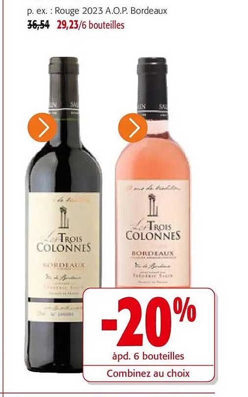 Combinez au choix
