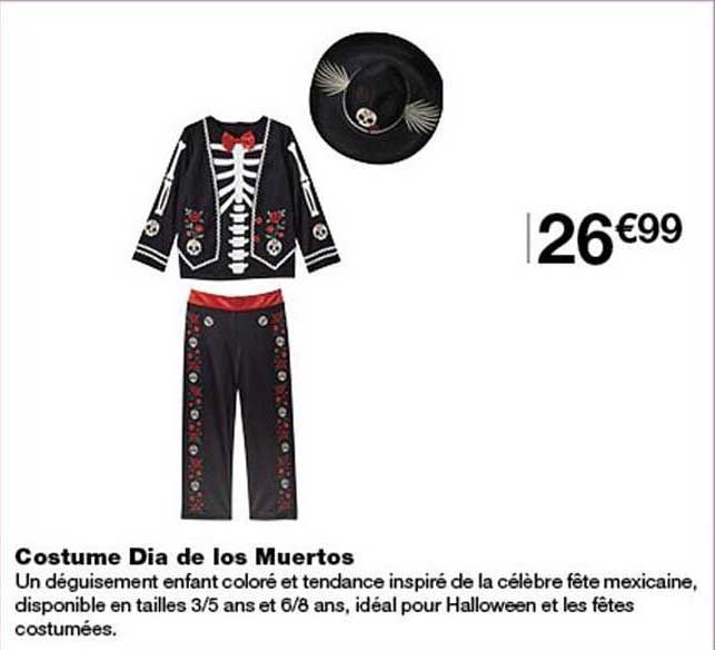 Costume Dia de los Muertos