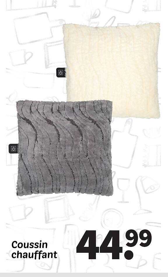 Coussin chauffant