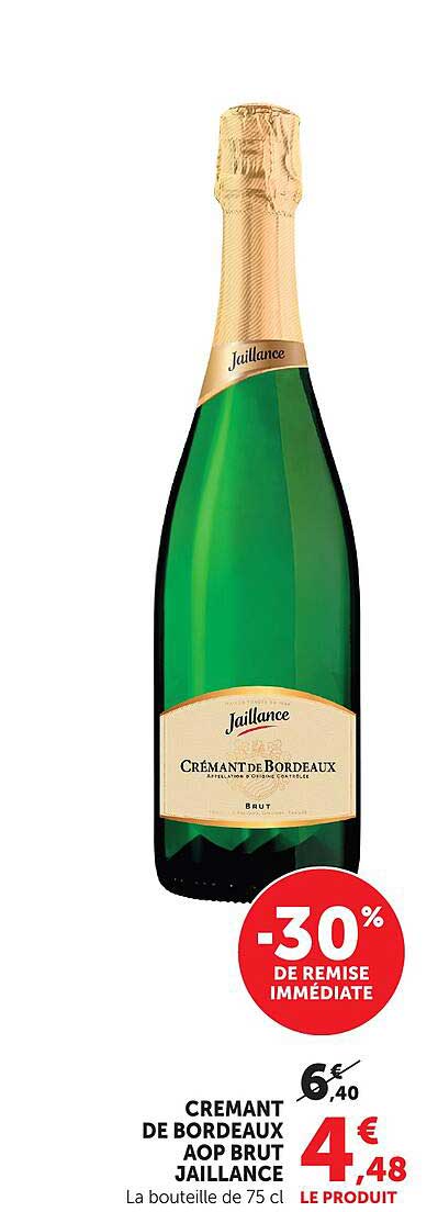 CREMANT DE BORDEAUX AOP BRUT JAILLANCE