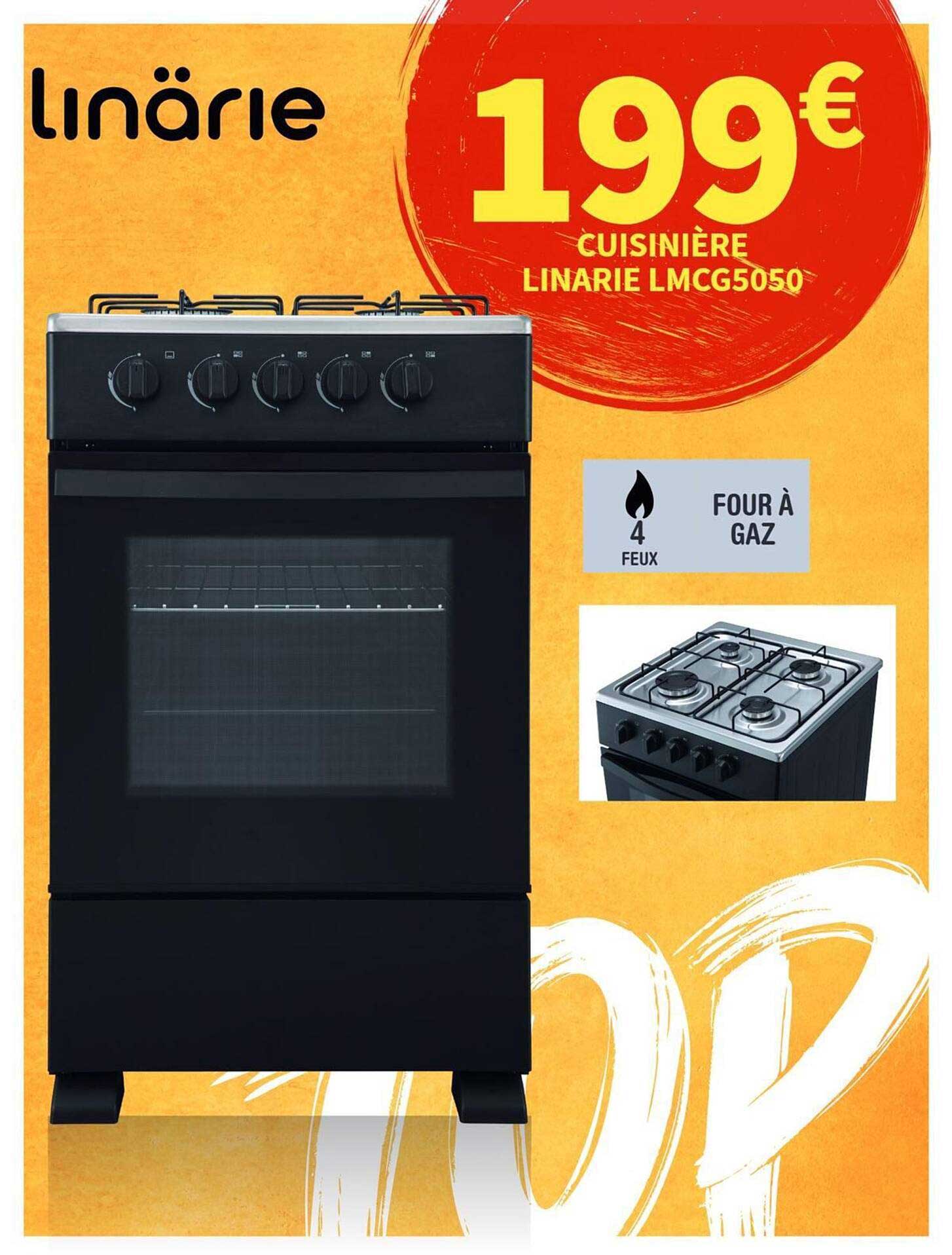 CUISINIÈRE LINARIE LMCG5050