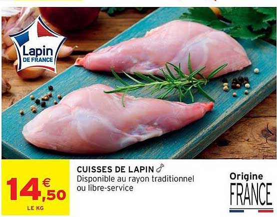 CUISSES DE LAPIN