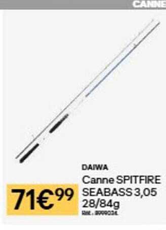 DAIWA Canne SPITFIRE SEABASS 3,05 28/84g