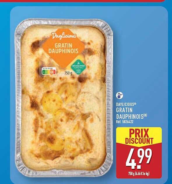 DAYLICIOUS® GRATIN DAUPHINOIS(B)