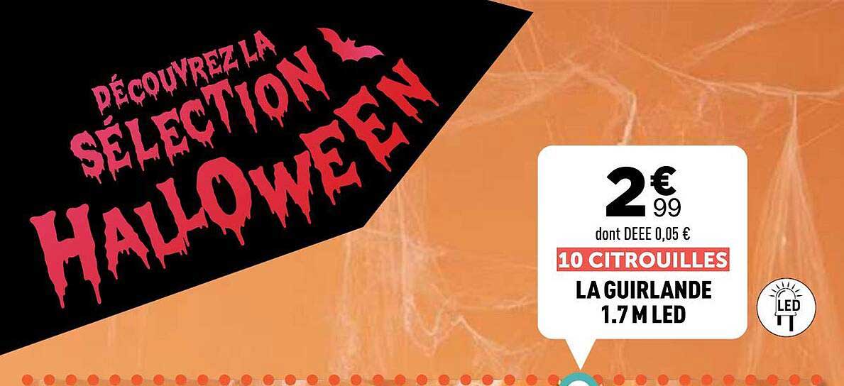 DÉCOUVREZ LA SÉLECTION HALLOWEEN