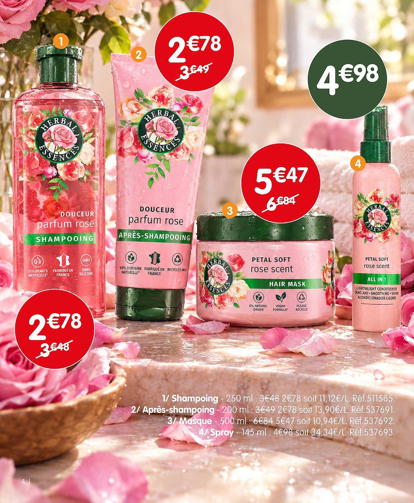 Douceur parfum rose