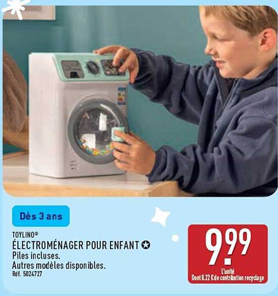 ÉLECTROMÉNAGER POUR ENFANT