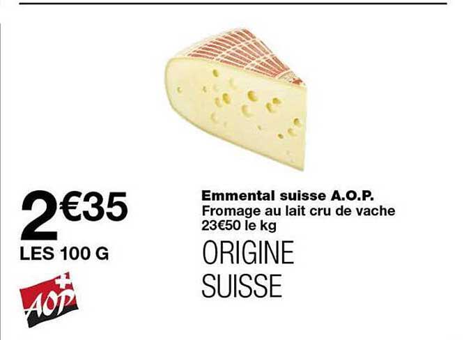 Emmental suisse A.O.P.