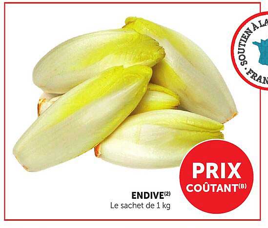 ENDIVE(2) Le sachet de 1 kg