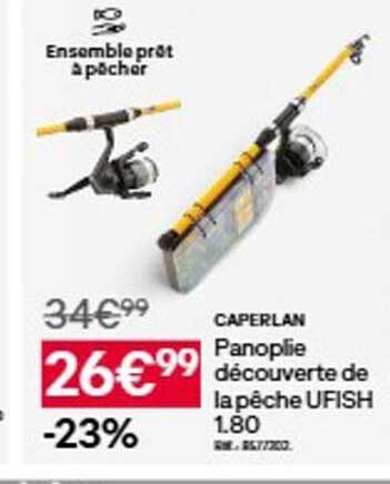 Ensemble prêt à pêcher
