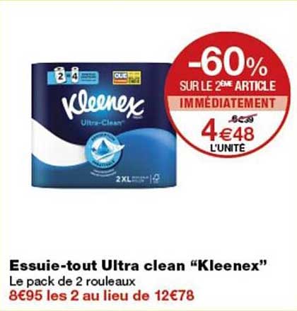 Essuie-tout Ultra clean “Kleenex”