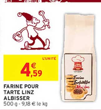 FARINE POUR TARTE LINZ ALBISSER