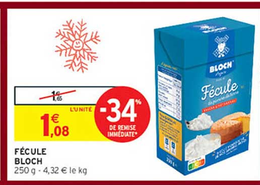 FÉCULE BLOCH