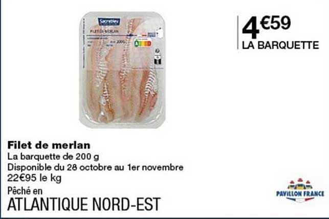 Filet de merlan