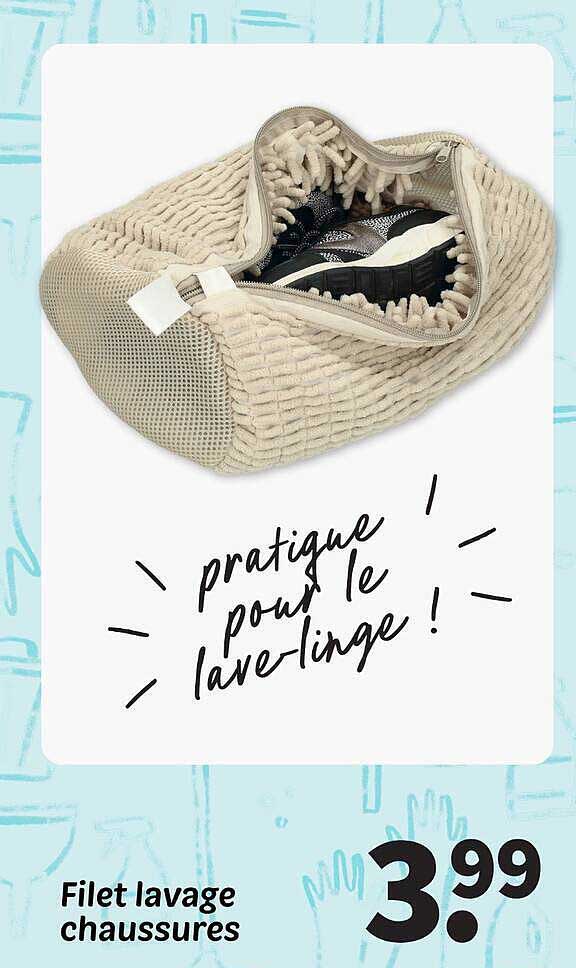 Filet lavage chaussures