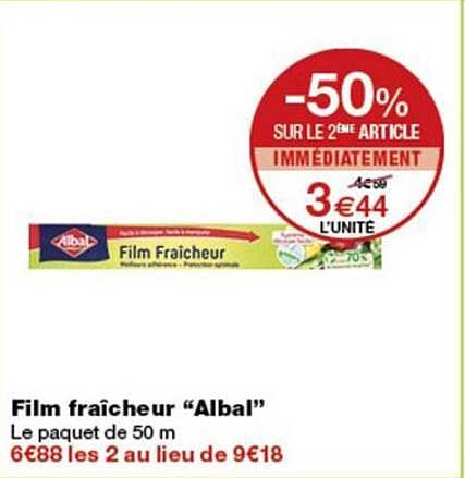 Film fraîcheur “Albal”