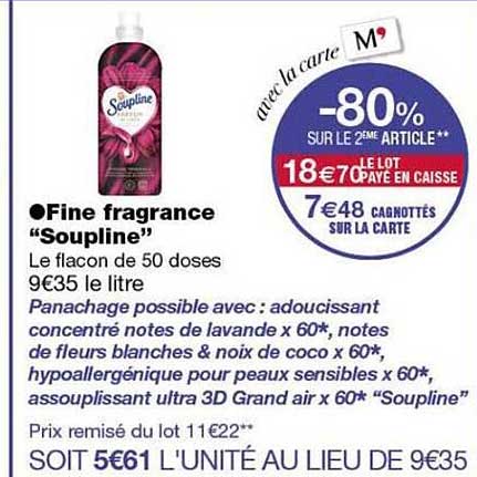 Fine fragrance “Soupline”