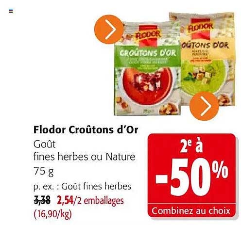 Flodor Croûtons d’Or