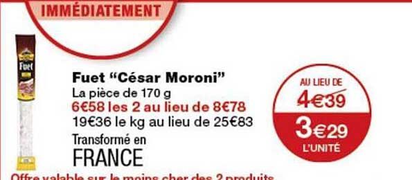 Fuet “César Moroni”