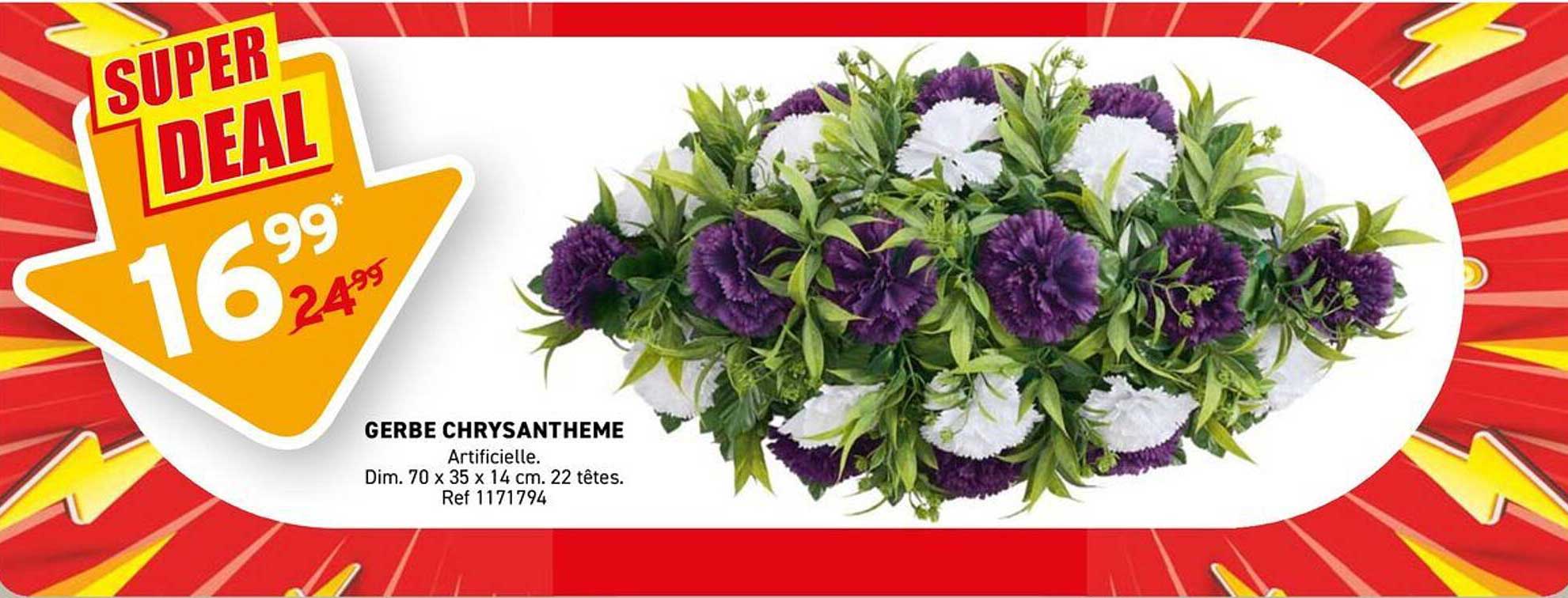 GERBE CHRYSANTHEME
