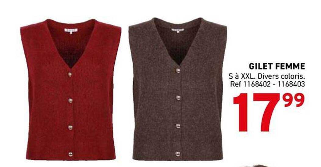 GILET FEMME