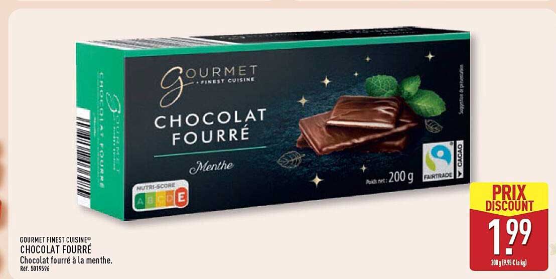 GOURMET FINEST CUISINE® CHOCOLAT FOURRÉ