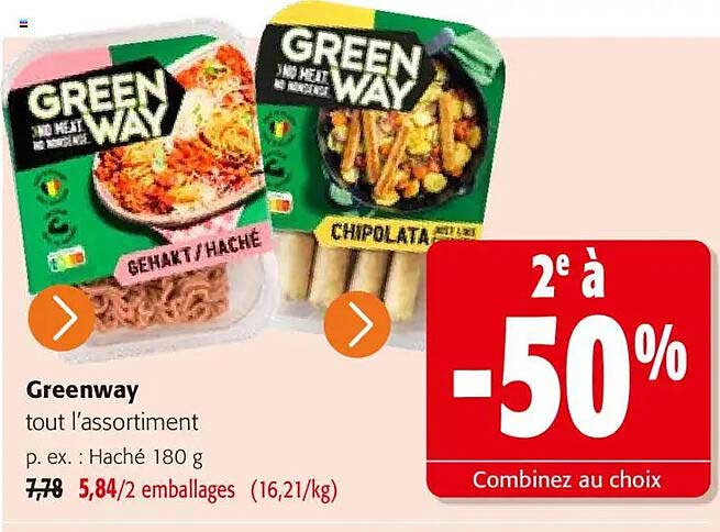 Greenway tout l’assortiment
