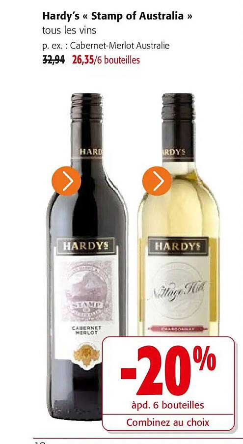 Hardy's « Stamp of Australia »