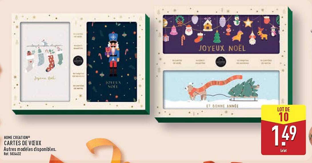 HOME CREATION® CARTES DE VOEUX