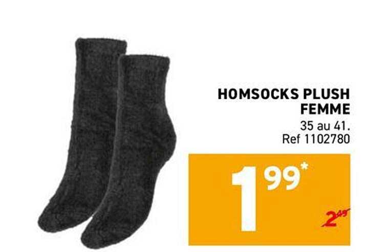 HOMSOCKS PLUSH FEMME