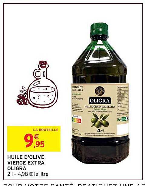 HUILE D'OLIVE VIERGE EXTRA OLIGRA