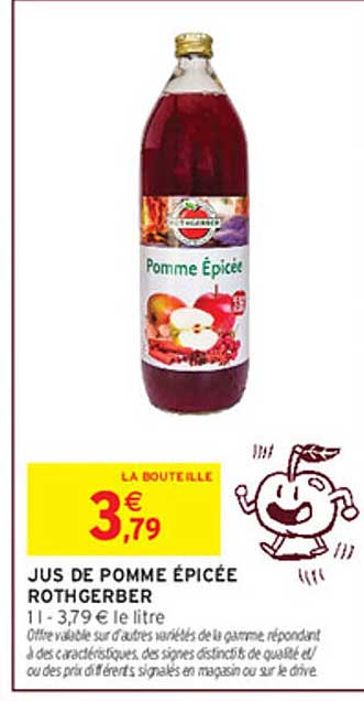 JUS DE POMME ÉPICÉE ROTHGERBER