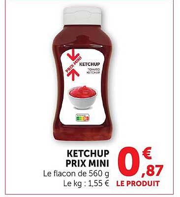 KETCHUP PRIX MINI
