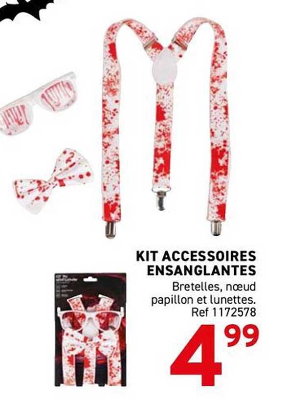 KIT ACCESSOIRES ENSANGLANTES