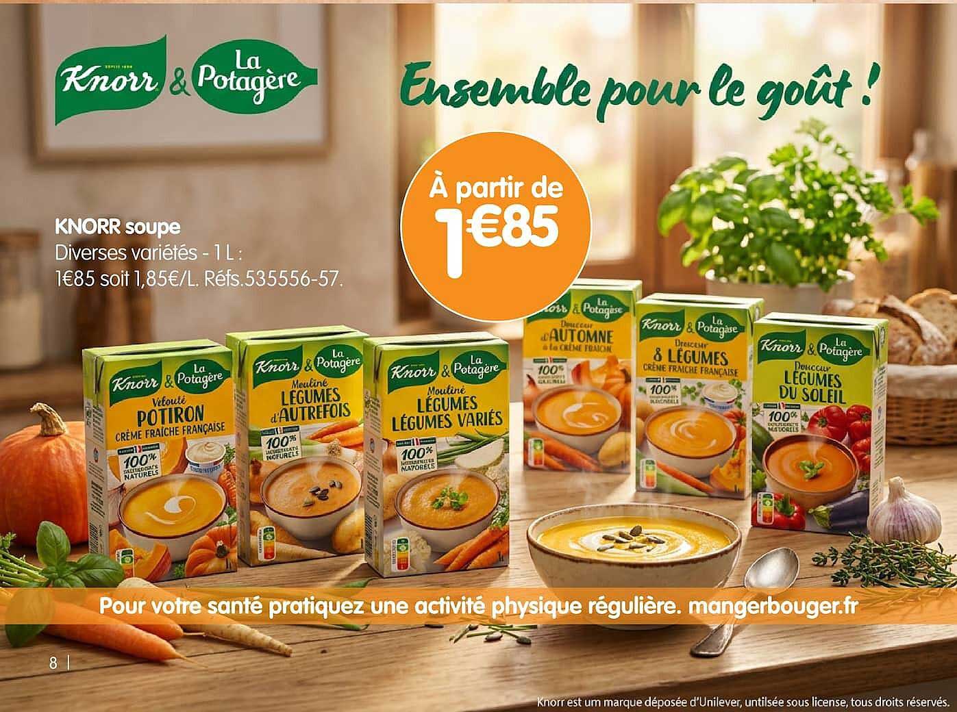 KNORR soupe