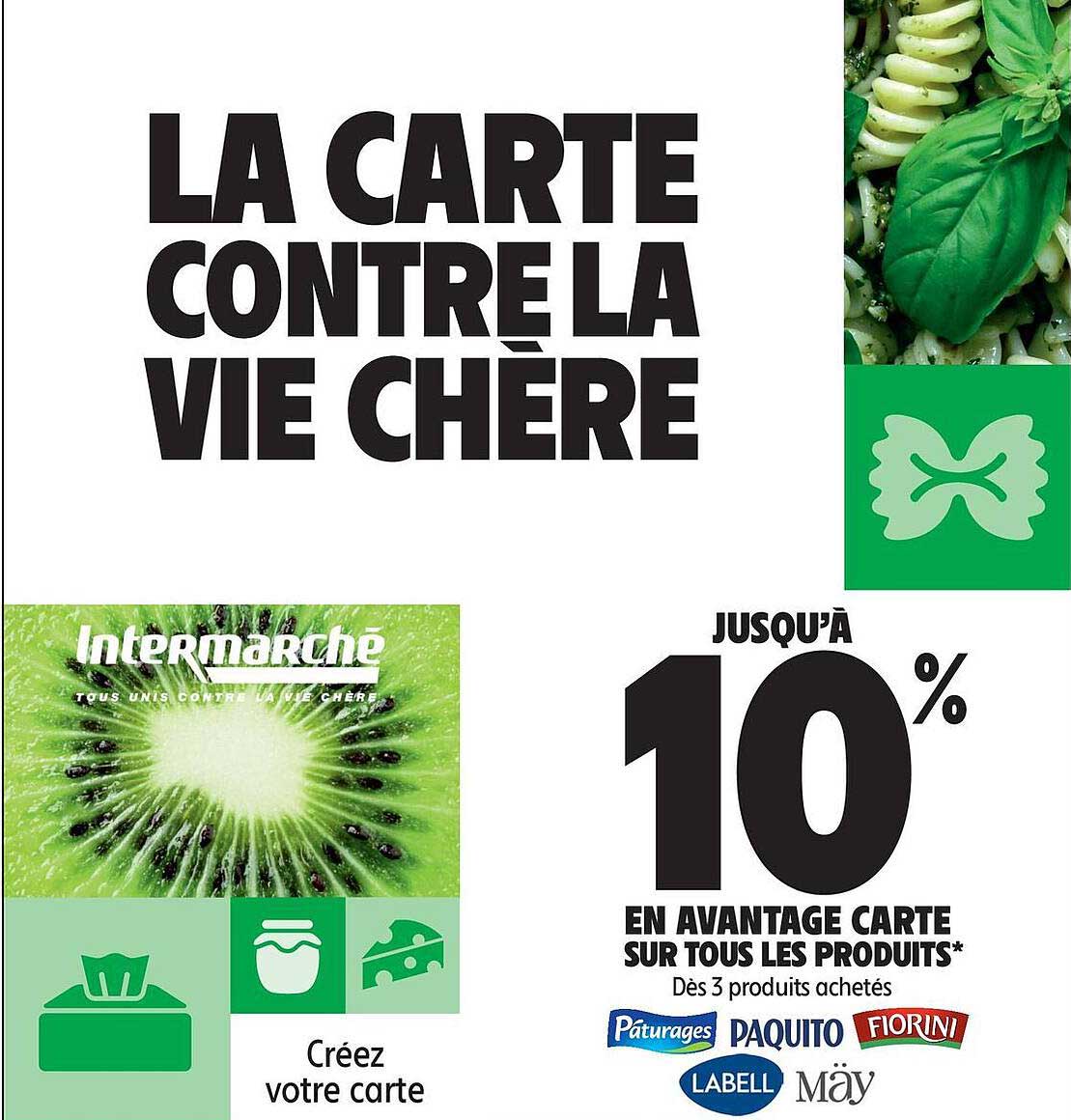 LA CARTE CONTRE LA VIE CHÈRE