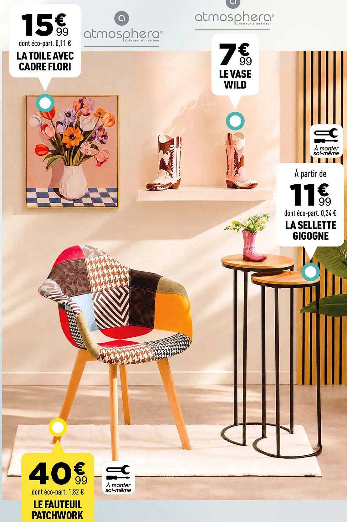 LA TOILE AVEC CADRE FLORI
