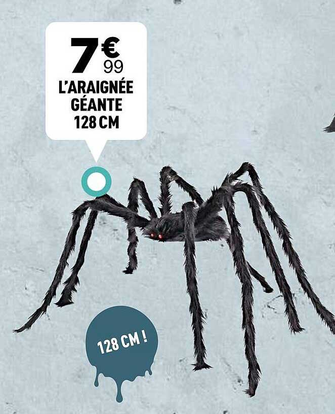 LARAIGNÉE GÉANTE 128 CM