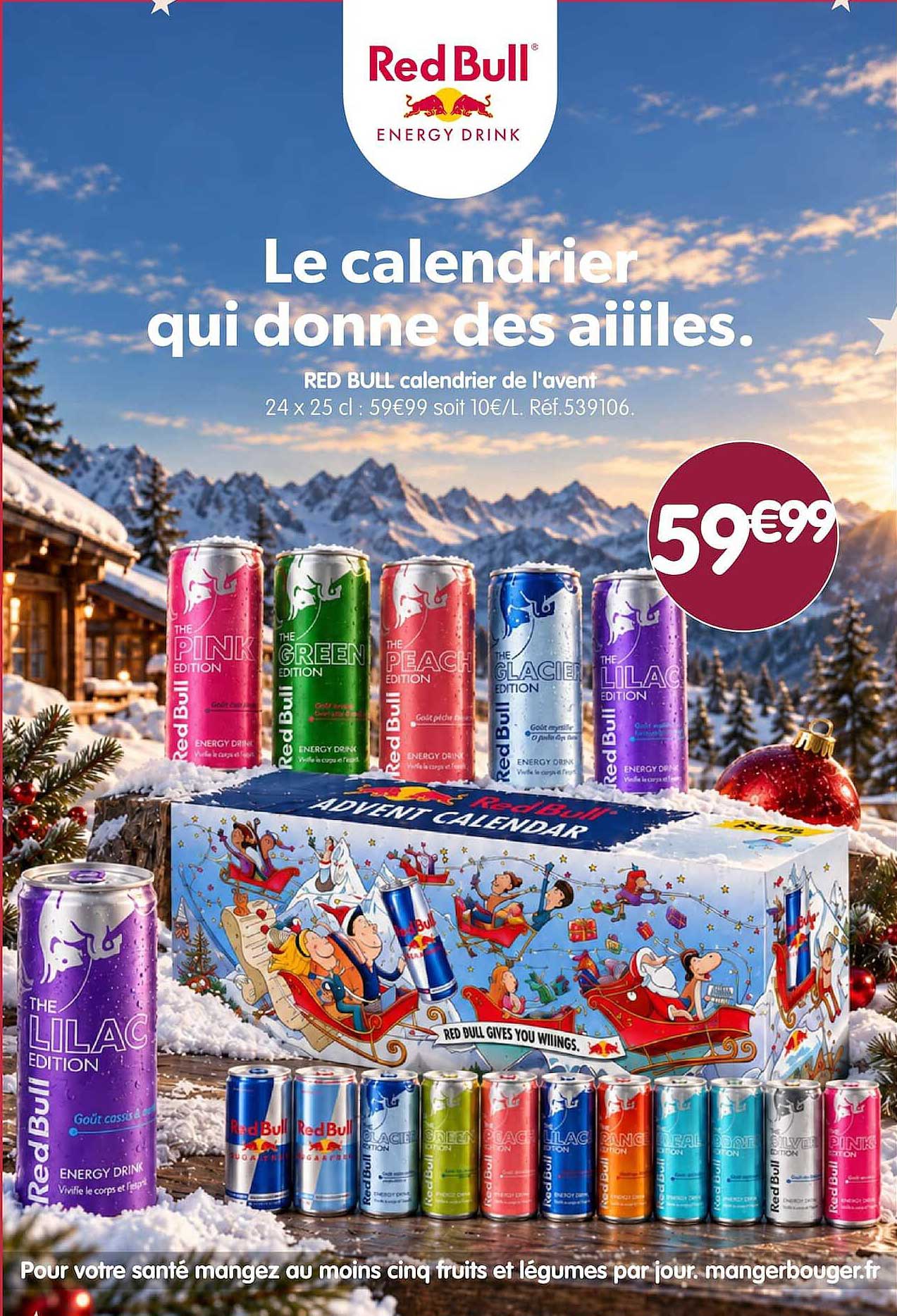 Le calendrier qui donne des aiiiles.