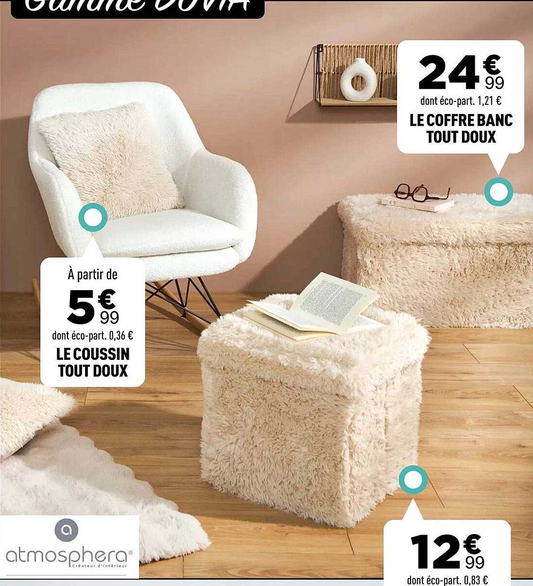 LE COFFRE BANC TOUT DOUX