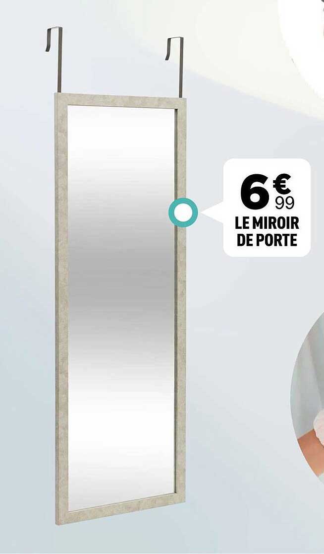 LE MIROIR DE PORTE
