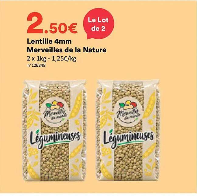 Lentille 4mm Merveilles de la Nature
