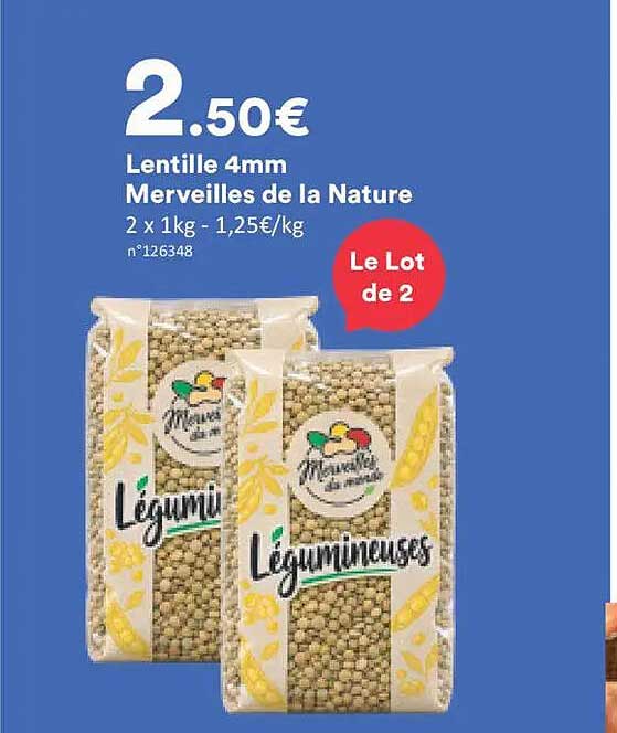 Lentille 4mm Merveilles de la Nature