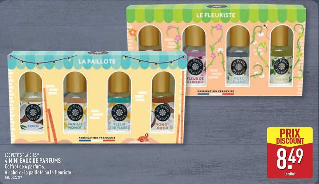 LES PETITS PLAISIRS® 4 MINI EAUX DE PARFUMS