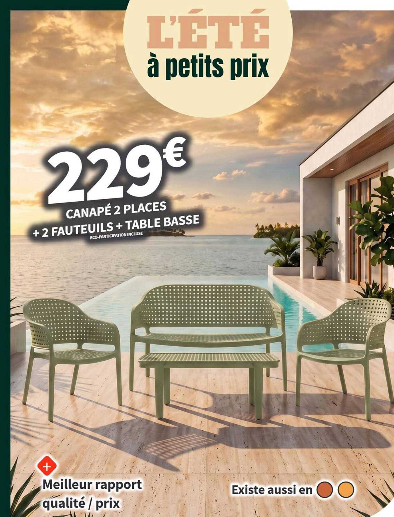 L'ÉTÉ à petits prix